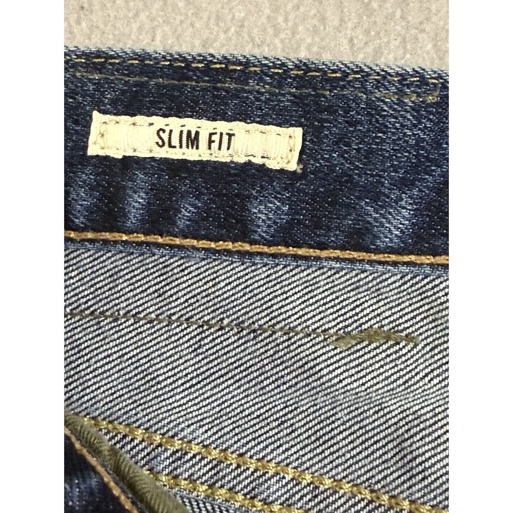 Todd Snyder Slim Men’s Jeans in Faded Blue Denim - Picture 5 of 8